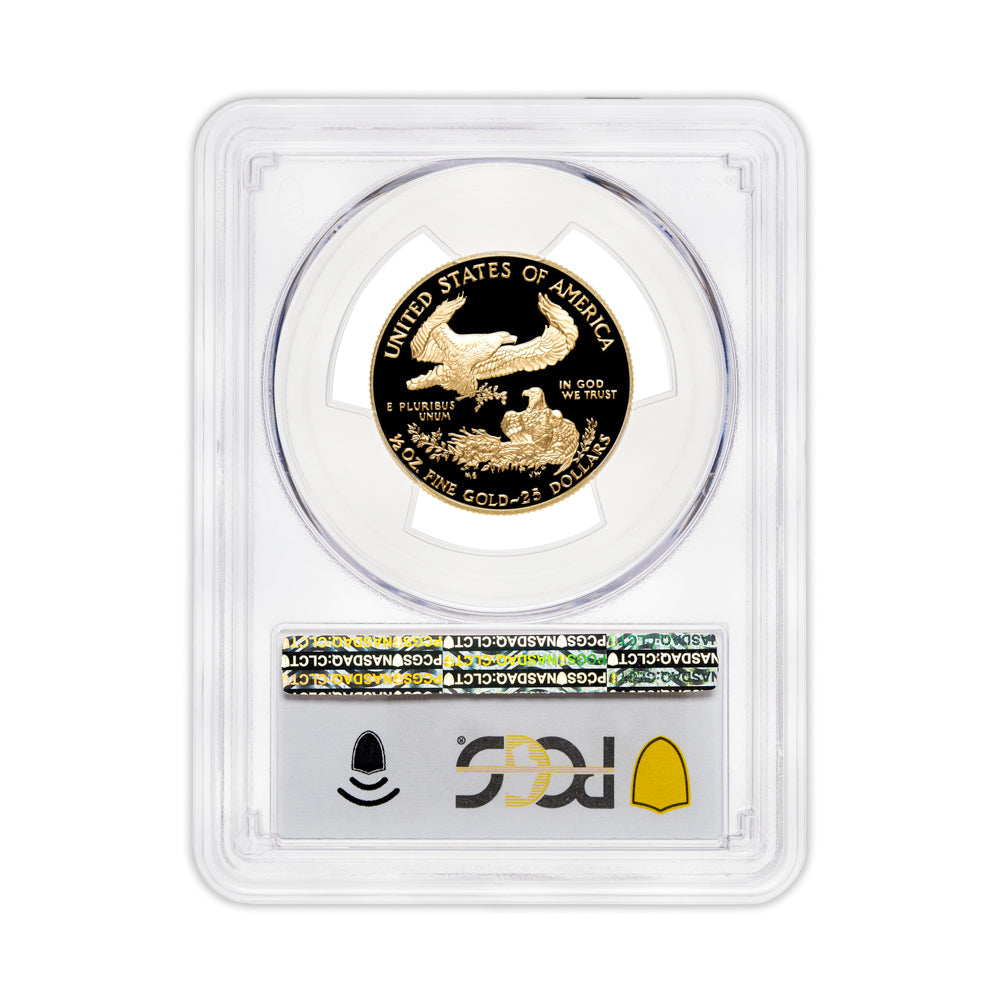 2011-W 1/2 oz Proof Gold Eagle $25 PCGS PR70