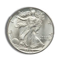 $1 FV 90% Silver Walking Liberty Half Dollars - BU