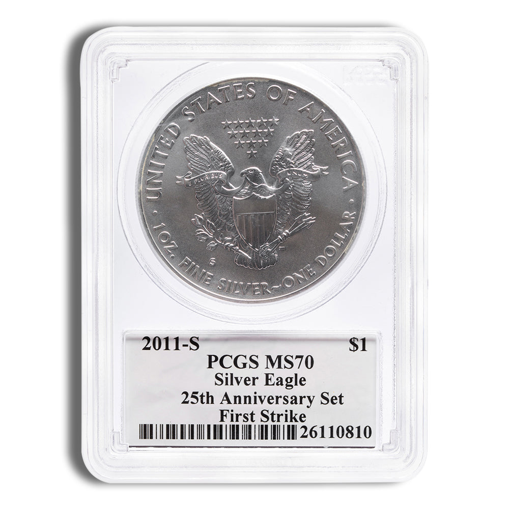 2011 Silver Eagle PCGS MS70 First Strike